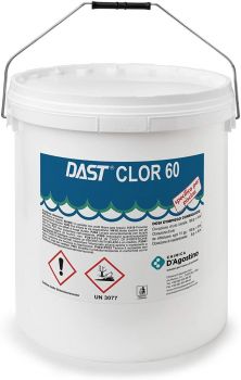 Cloro per piscine-DAST Clor 60-Vari formati-Chimica D'Agostino