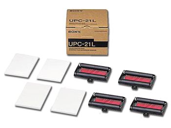 Carta sensibile per ecografi Sony UPC-21L, a colori, conf. 4 rotoli 
