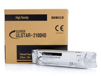 Carta videostampante durico, termica per ecografi, compatibile Sony UPP 210HD, conf. 5 pezzi