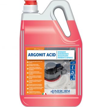 INTERCHEM ARGONIT ACID detergente acido disincrostante per superfici e pavimenti 6 kg