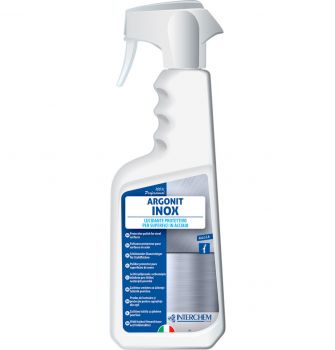 INTERCHEM ARGONIT INOX detergente lucidante protettivo per acciaio 750 ml 