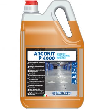 INTERCHEM ARGONIT P 4000 MONOFASICO detergente supersgrassante alcalino inodore 6 kg