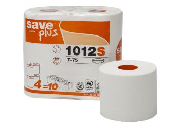 Celtex carta igienica 4 rotoli save 500 strappi compatta 2 veli 