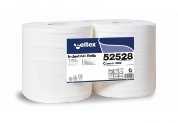 Celtex Classic 800 bobina di carta liscia conf. 2 rotoli 2 veli 
