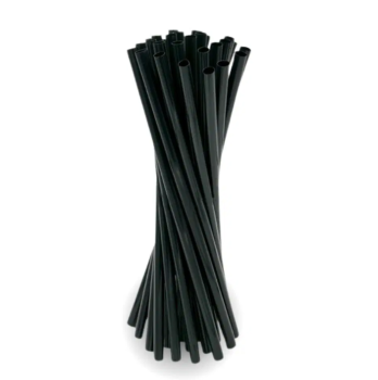Cannucce 15 cm in polipropilene nera conf. 1000 pezzi
