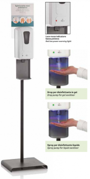 Dispenser automatico gel igienizzante Sani sensor Stand