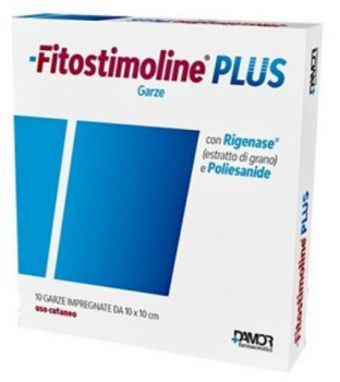 Fitostimoline Plus garza 10x10 10 pezzi
