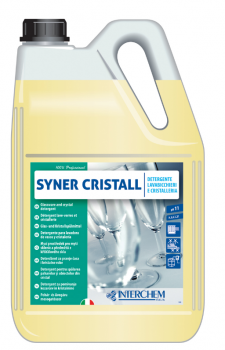 Detergente per lavastoviglie specifico per bicchieri 6 kg-Interchem Syner Cristall