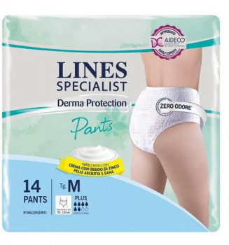 Mutandine assorbenti-Lines Derma Protection Plus Pants varie taglie