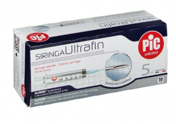 Siringhe Pic Ultrafine 5 ml 10 pezzi