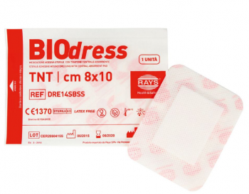 Rays Biodess Medicazione adesiva sterile in tnt 10 x 25 cm conf. 25 pezzi
