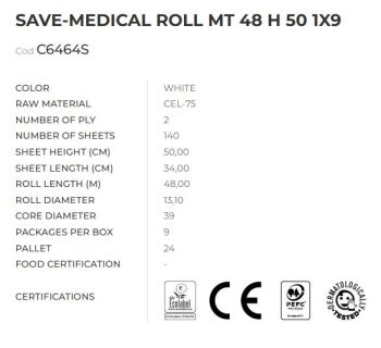 Rays Siringa da 20 ml senza ago cono luer centrale 100 pezzi