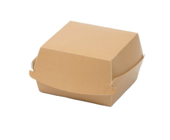 CONTENITORE IN CARTONCINO PORTA PANINO E HAMBURGER 16 X 16 CM H 9 CM conf. da 50pz - SDG