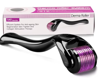 Dermaroller per Viso 0,75 mm 540 aghi in Titanio non sterile 