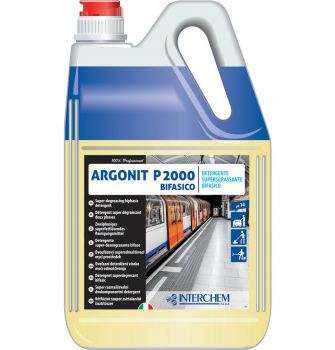 INTERCHEM ARGONIT P 2000 BICOMPONENTE detergente supersgrassante 5 litri 