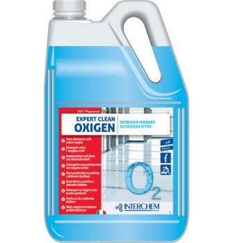 Detersivo igienizzante pavimenti-Interchem expert clean oxigen-5 kg