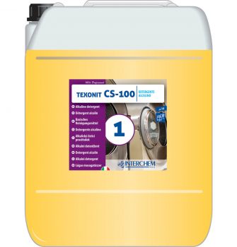 Detergente lavatrice alcalino professionale-Interchem Texonit CS100-25 kg