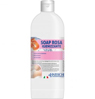 INTERCHEM UNI5 SOAP ROSA IGIENIZZANTE  sapone liquido per le mani con igienizzante 1 litro