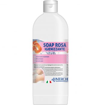 INTERCHEM UNI5 SOAP ROSA IGIENIZZANTE  sapone liquido per le mani con igienizzante 1 litro