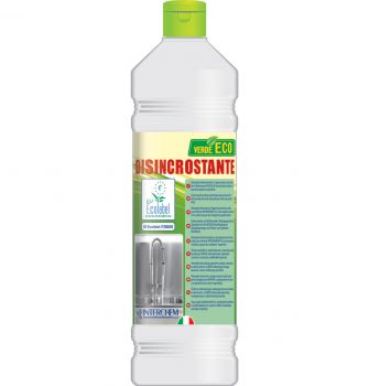 Detergente disincrostante-Disincrostante acido-Interchem verde eco disincrostante-1 litro 