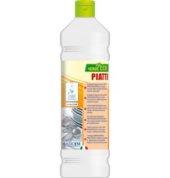 INTERCHEM VERDE ECO PIATTI detergente per piatti concentrato biodegradabile 1 litro