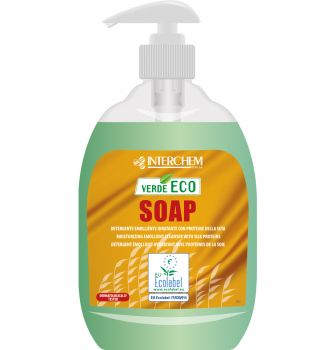 INTERCHEM VERDE ECO SOAP sapone emolliente idratante per le mani 500 ml