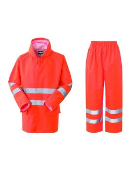 Completo alta visibilità impermeabile Hi-Vis-Rossini