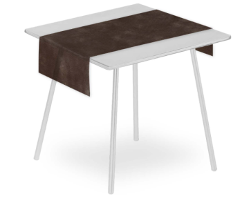 Runner in tnt 120 x 48 cm marrone conf. 25 pezzi 