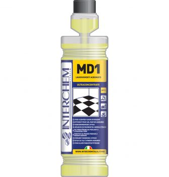 Detergente pavimenti superconcentrato-Interchem MD pavimenti-1 litro 