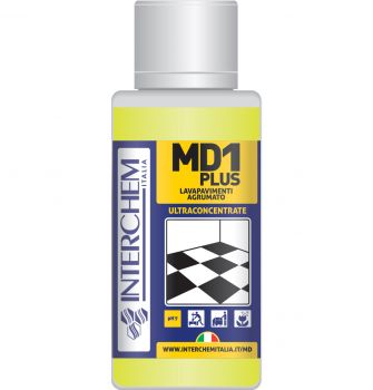 Detergente pavimenti superconcentrato-kit 6 flaconi da 40 ml-Interchem md plus