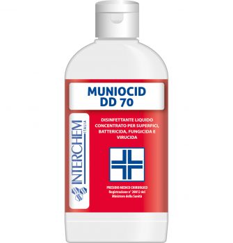 Disinfettante liquido per superfici concentrato-Interchem Muniocid dd 70
