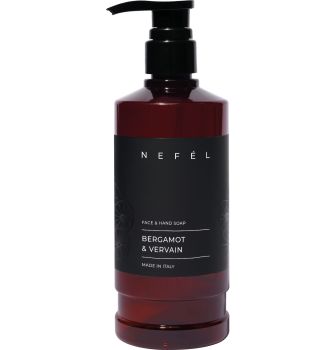 Nefel bergamot & vervain sapone mani e viso 480 ml - Interchem 