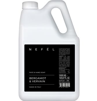 Nefel bergamot & vervain sapone mani e viso tanica da 5 litri - Interchem