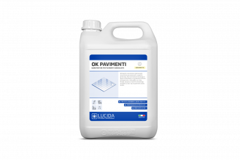 Detergente per pavimenti igienizzante 5 litri-Lucida Ok Pavimenti