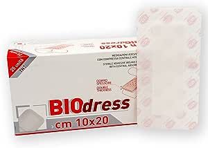 Rays Biodress Medicazione adesiva sterile in tnt 10 x 20 cm conf. 25 pezzi