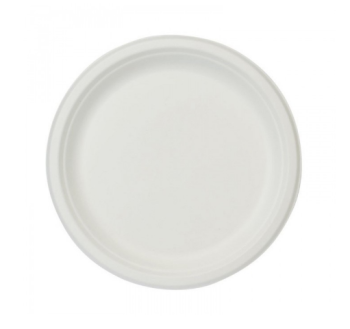 Piatti in polpa di cellulosa monouso tondi per pizza 33 cm 50 pezzi