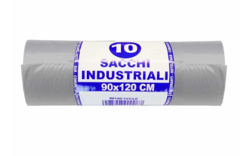 Sacchi a rotolo per spazzatura 90 x 120 cm  amba rspessore 45 MY conf 10 pezzi
