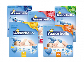 Pannolini per bambini-Pannolino a mutandina-Assorbello Up Dry Fit