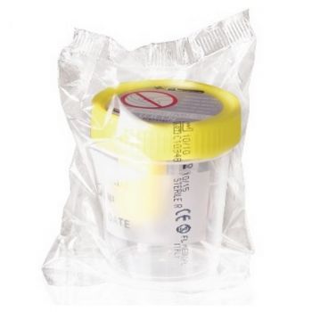 Contenitore urine sterile-Ad aspirazione sottovuoto-120 ml