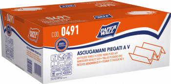 Carta asciugamani piegata a v Real carta cartone da 3000 pezzi