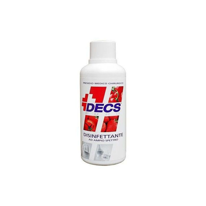 LH DECS PURO disinfettante per superfici e alimenti a base di cloro 1 litro