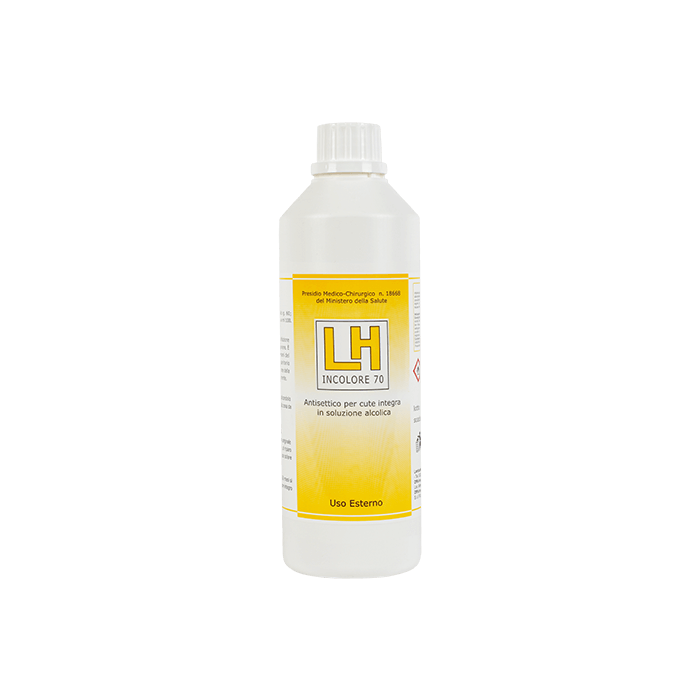 LH 70 antisettico per la cute-Disinfettante alcolico incolore-1 lt