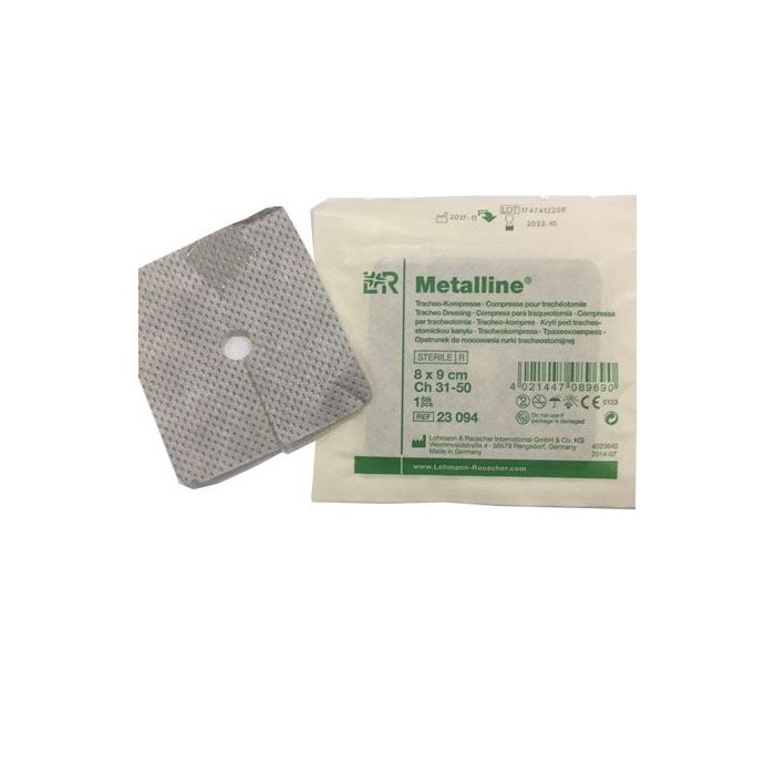 Garze Metalline con foro in tnt 8 x 9 x 1 cm