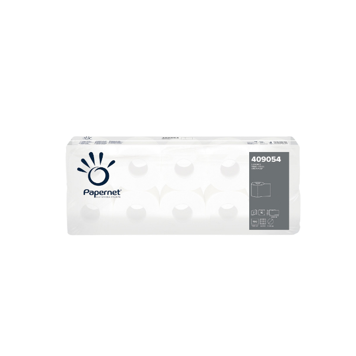 Papernet 409054 Carta Igienica 190 strappi conf. 10 Rotoli 