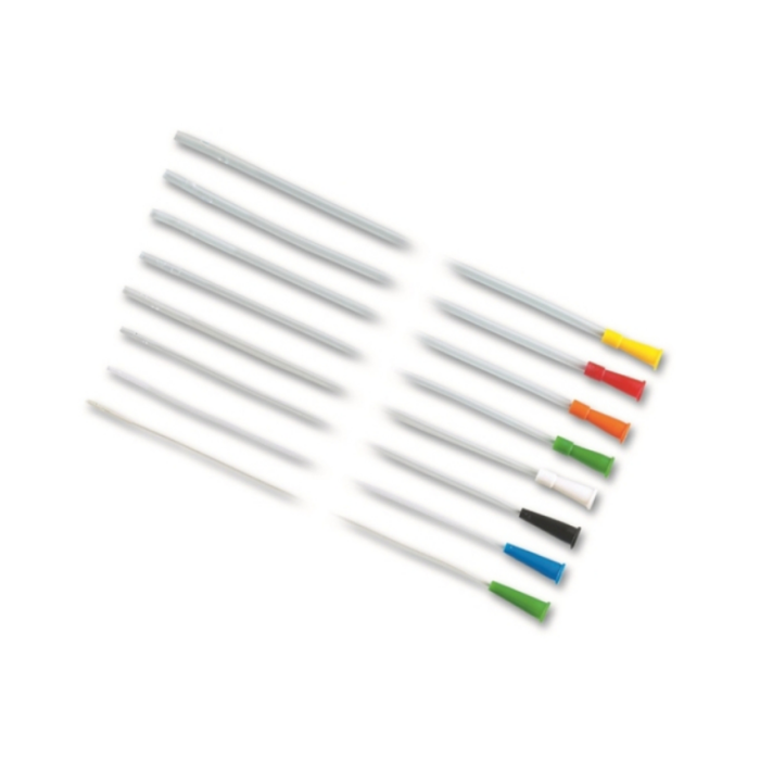 Catetere per aspirazione in  plastica sterile ch 14 lunghezza 50 cm 