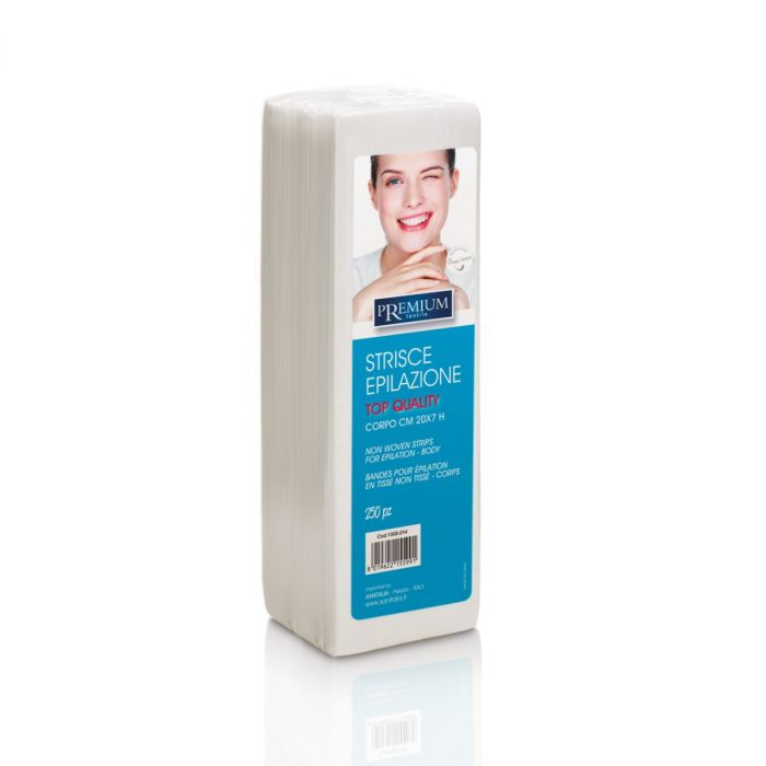 Strisce strappacera epilazione tagliate 20 x 7 cm 100 pezzi Xanitalia