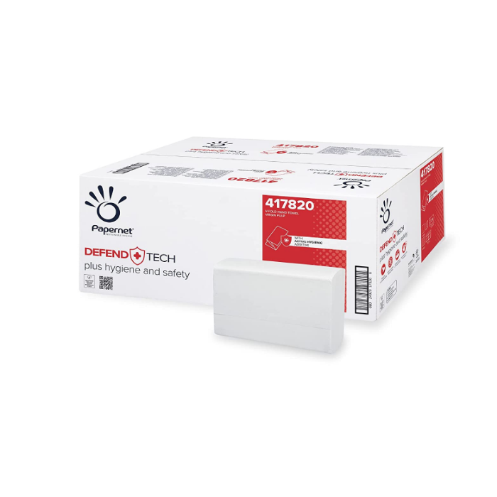Papernet 417820 asciugamano piegato a V antibatterico defend tech 3150 pezzi