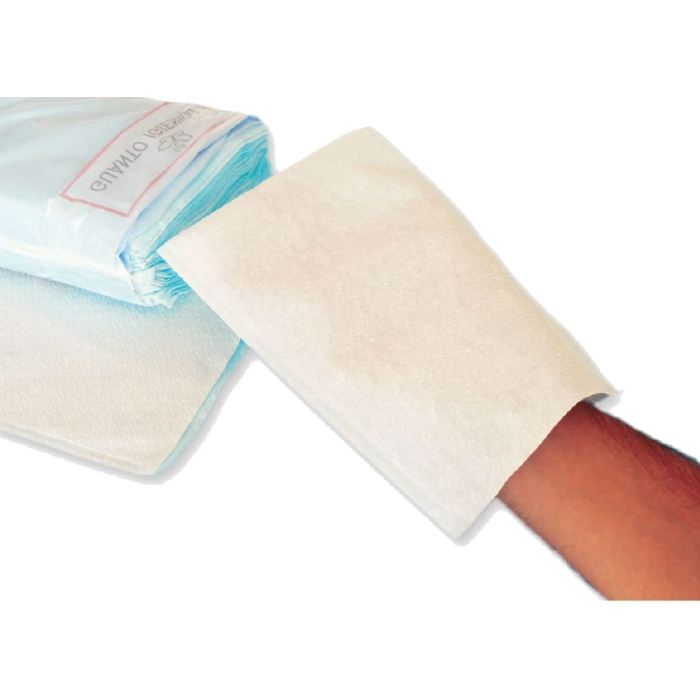 Secostore Manopola monouso non saponata impermeabile 50 pezzi