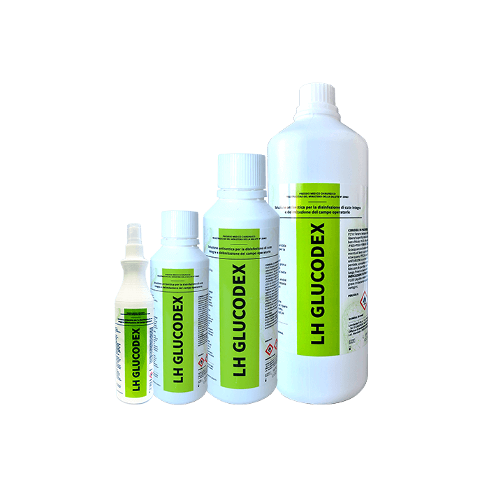 Disinfettante alla clorexidina 2% LH Glucodex-Lombardah