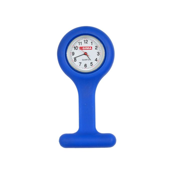 Orologio per infermiere colore blu rotondo Gima